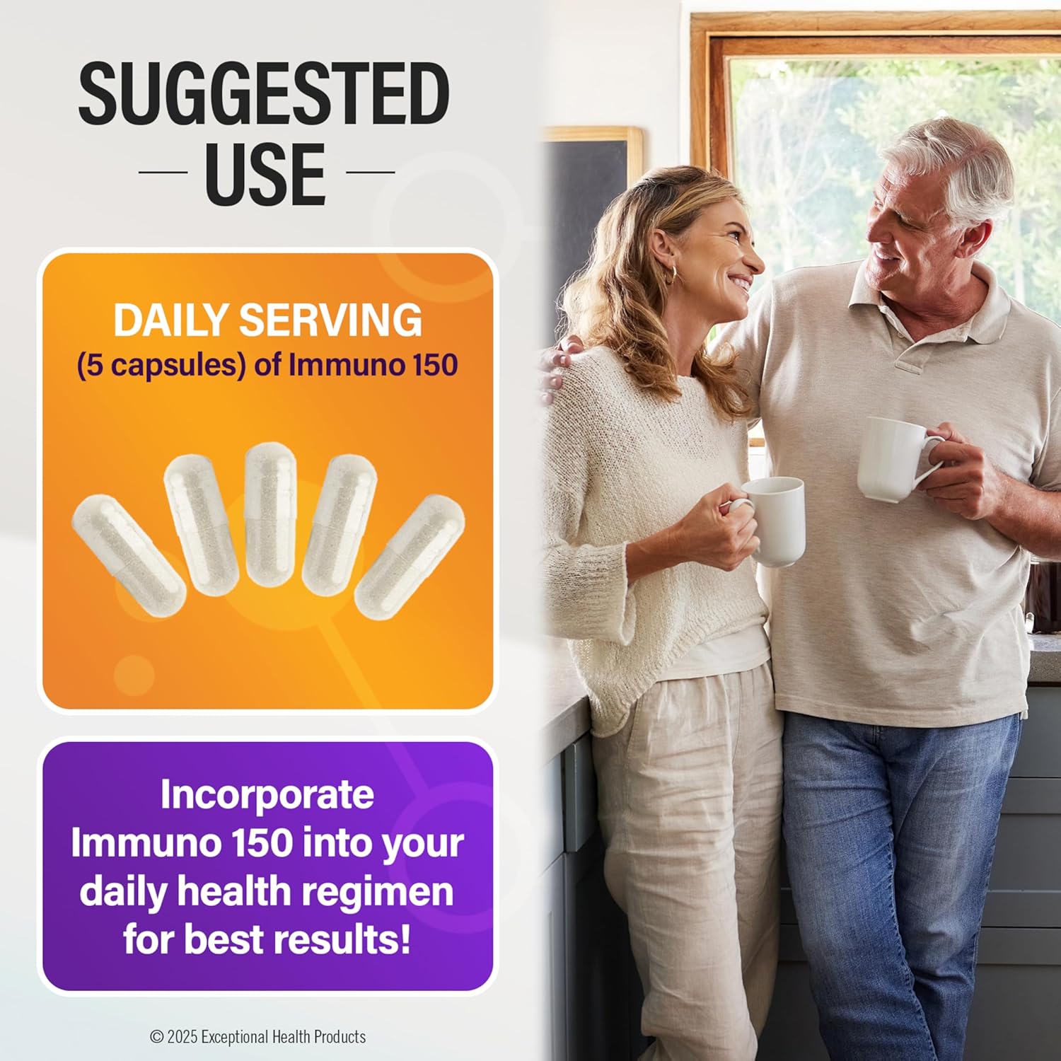 Suggested use for Immuno 150